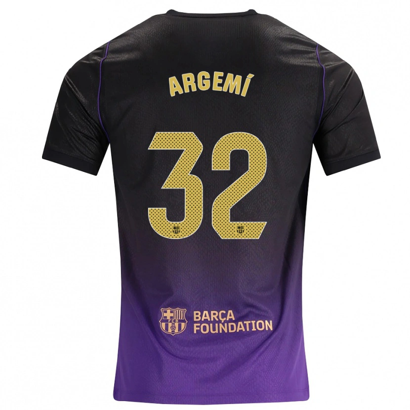 DanxenレディースAdam Argemí#32紫 黄 黒アウェイシャツ2026/27ジャージーユニフォーム