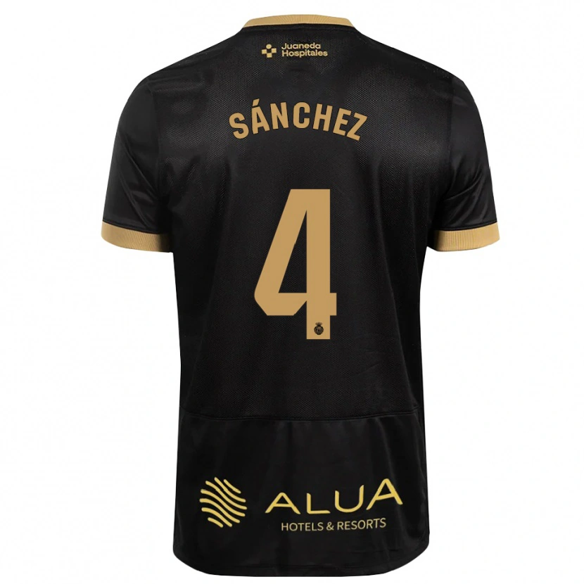 DanxenレディースLeo Sánchez#4黒 サンディブラウン バーリーウッドアウェイシャツ2026/27ジャージーユニフォーム