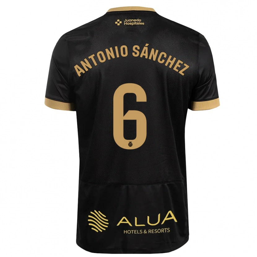DanxenレディースAntonio Sánchez#6黒 サンディブラウン バーリーウッドアウェイシャツ2026/27ジャージーユニフォーム