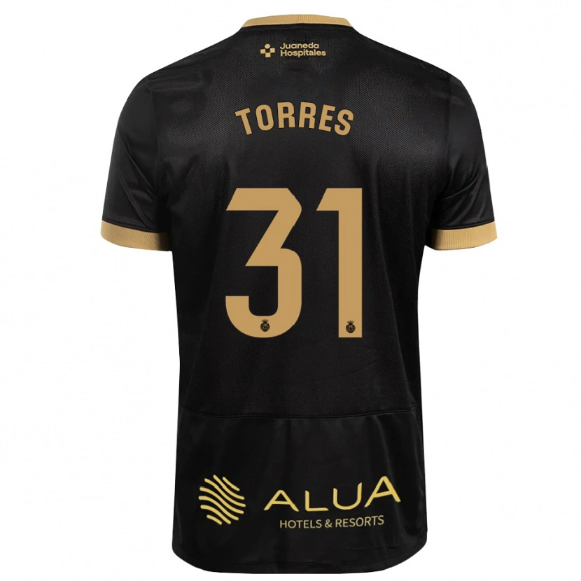 DanxenレディースAdriano Torres#31黒 サンディブラウン バーリーウッドアウェイシャツ2026/27ジャージーユニフォーム