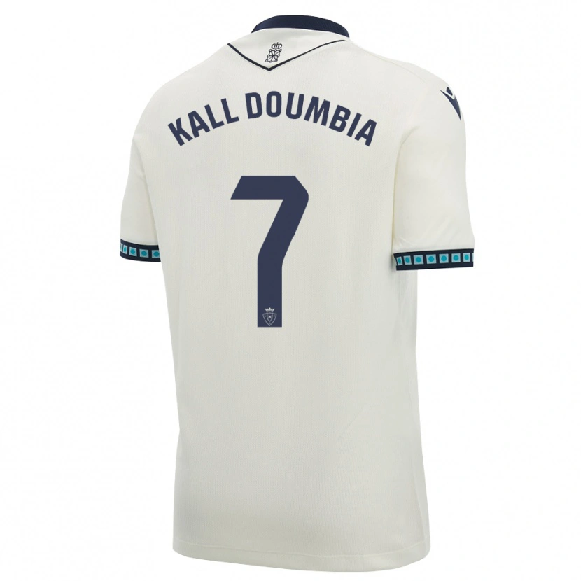 DanxenレディースAly Kall Doumbia#7白 黒 ライトスカイブルーアウェイシャツ2026/27ジャージーユニフォーム