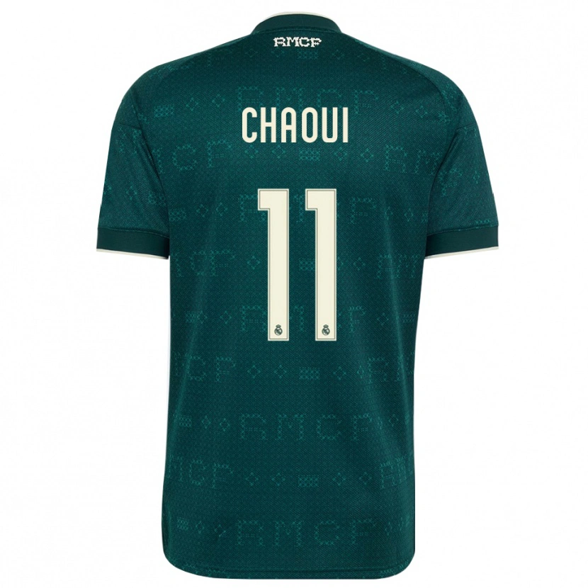 DanxenレディースOmar Chaoui#11ダークスレートグレー 白アウェイシャツ2026/27ジャージーユニフォーム