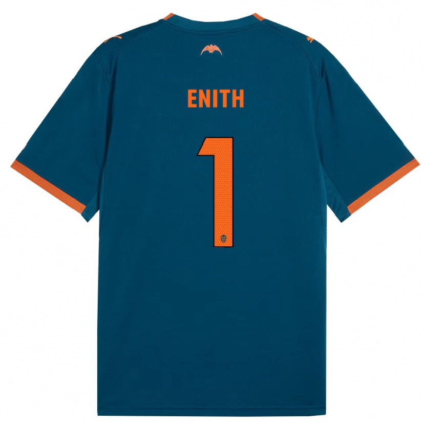 DanxenレディースEnith#1スティールブルー オレンジアウェイシャツ2026/27ジャージーユニフォーム