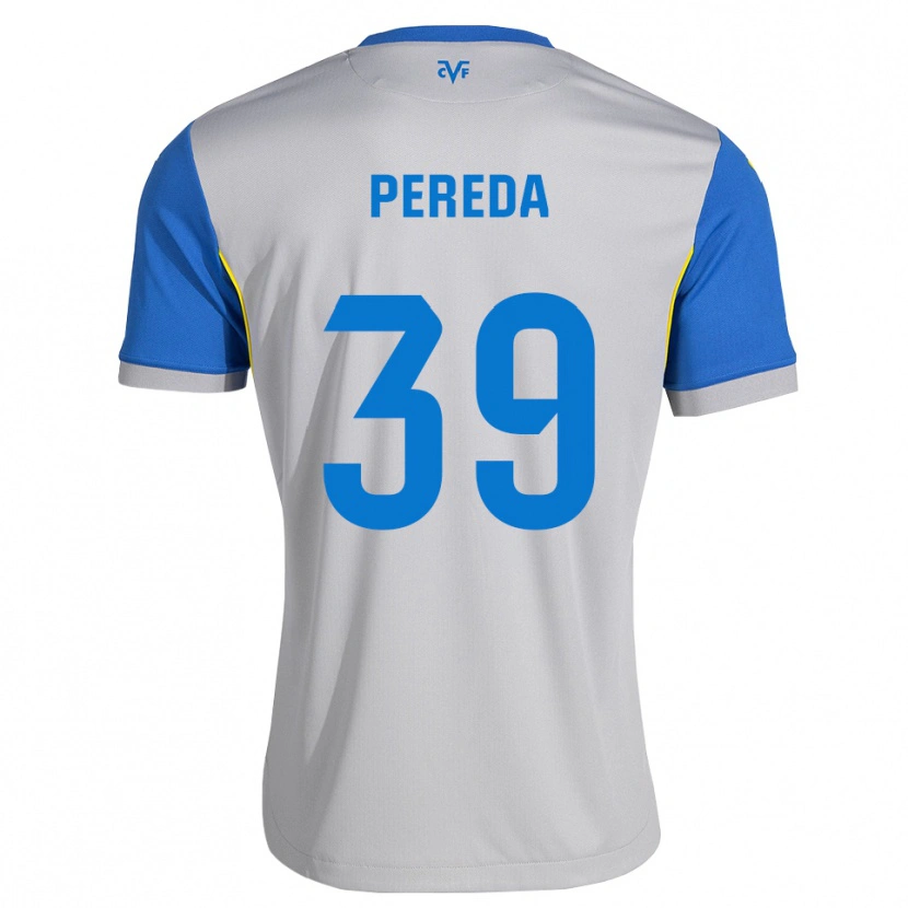 DanxenレディースPablo Pereda#39ドジャーブルー グレーアウェイシャツ2026/27ジャージーユニフォーム