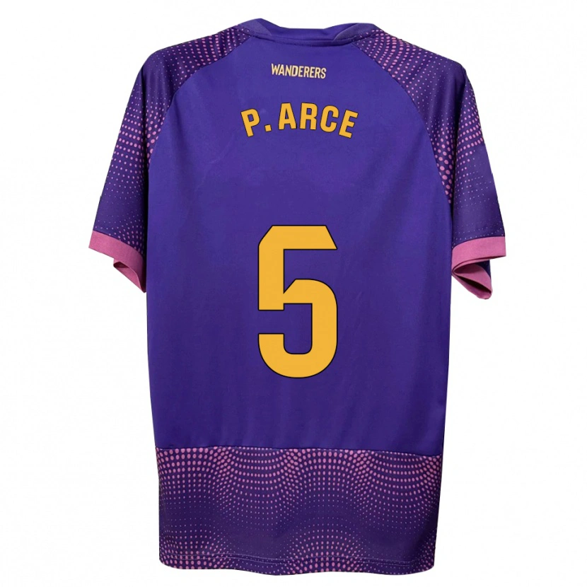 DanxenレディースPaula Arce Moreno#5紫 白 ピンクアウェイシャツ2026/27ジャージーユニフォーム