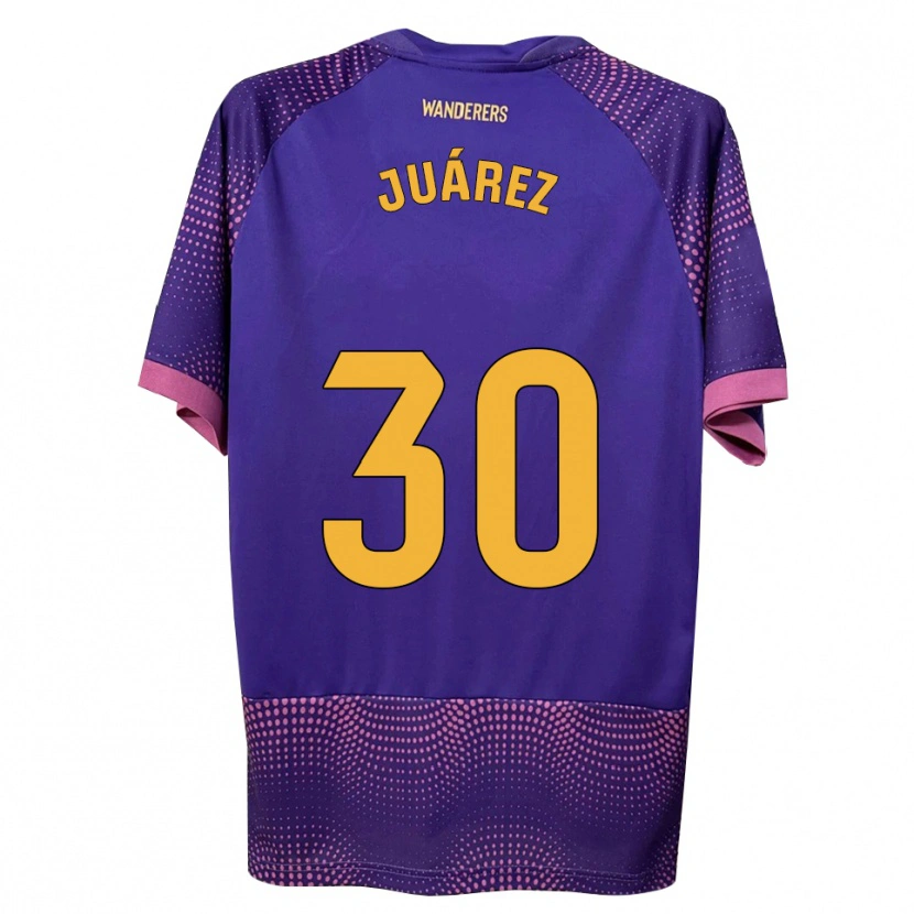 DanxenレディースSalva Juárez#30紫 白 ピンクアウェイシャツ2026/27ジャージーユニフォーム