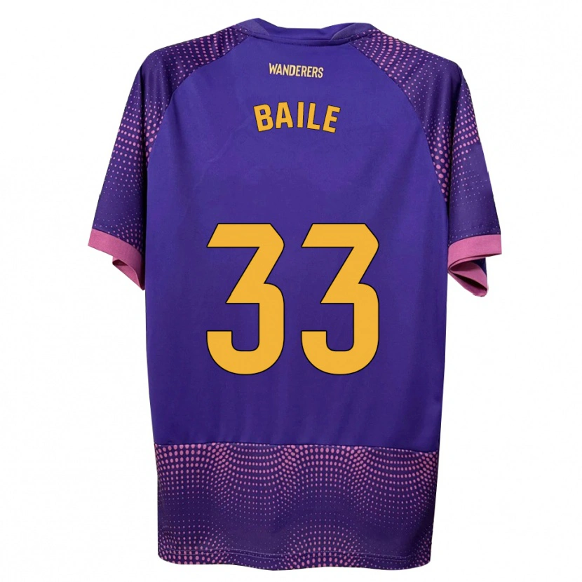 DanxenレディースAndrés Baile#33紫 白 ピンクアウェイシャツ2026/27ジャージーユニフォーム