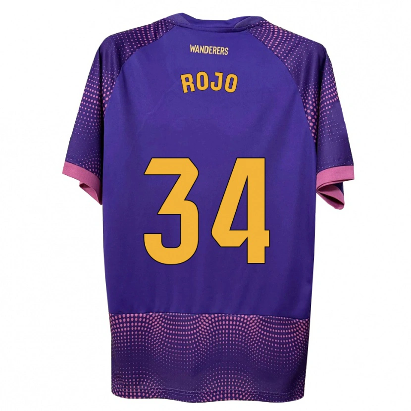 DanxenレディースPablo Rojo#34紫 白 ピンクアウェイシャツ2026/27ジャージーユニフォーム
