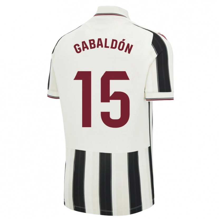 DanxenレディースMaría Gabaldón#15黒白赤アウェイシャツ2026/27ジャージーユニフォーム