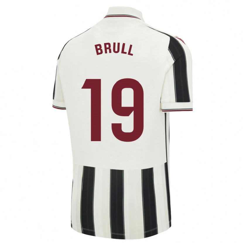 DanxenレディースSalva Brull#19黒白赤アウェイシャツ2026/27ジャージーユニフォーム