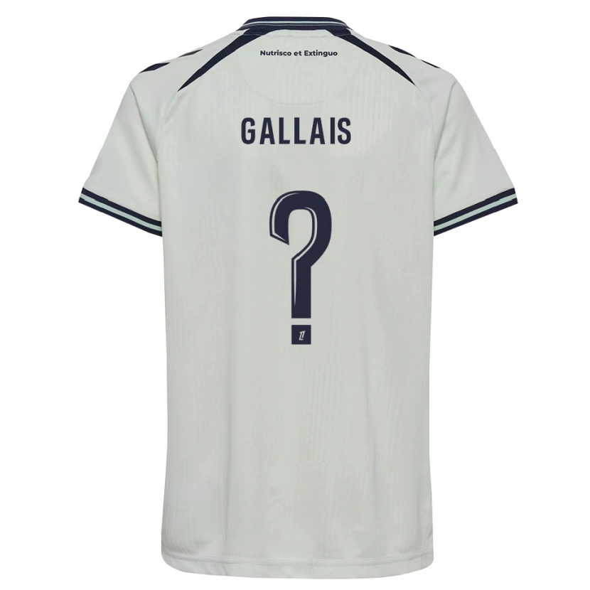 DanxenレディースThaïs Gallais#0ミッドナイトブルー 白アウェイシャツ2026/27ジャージーユニフォーム