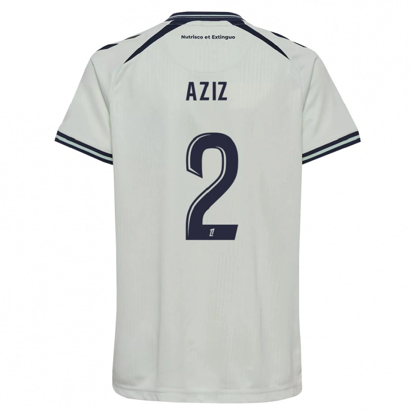 DanxenレディースHayman Aziz#2ミッドナイトブルー 白アウェイシャツ2026/27ジャージーユニフォーム