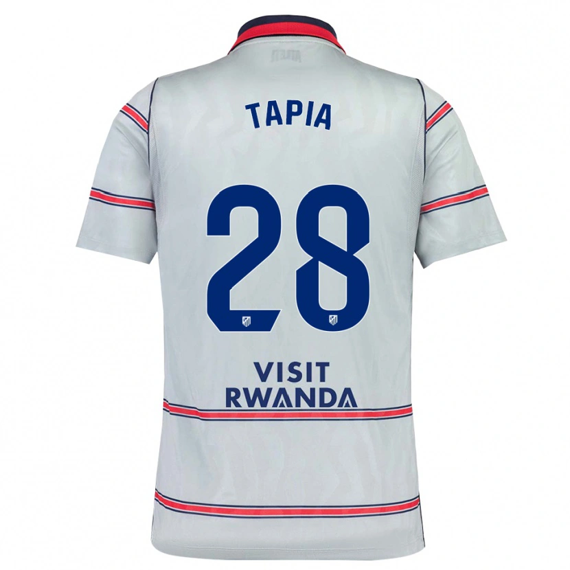 DanxenレディースUnai Tapia#28グレー 赤 ネイビーブルーサードユニフォームシャツ2026/27ジャージーユニフォーム