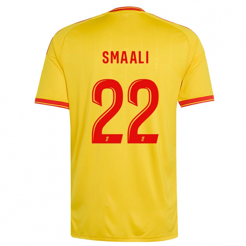 DanxenキッズEmma Smaali#22金 オレンジ 赤ホームシャツ2026/27ジャージーユニフォーム