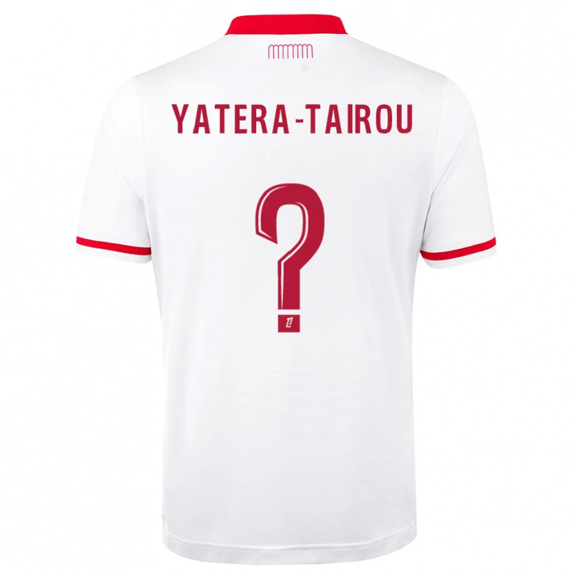 DanxenキッズLassana Yatera-Tairou#0赤 白ホームシャツ2026/27ジャージーユニフォーム