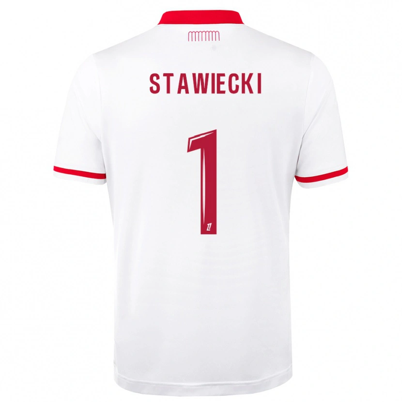 DanxenキッズJules Stawiecki#1赤 白ホームシャツ2026/27ジャージーユニフォーム