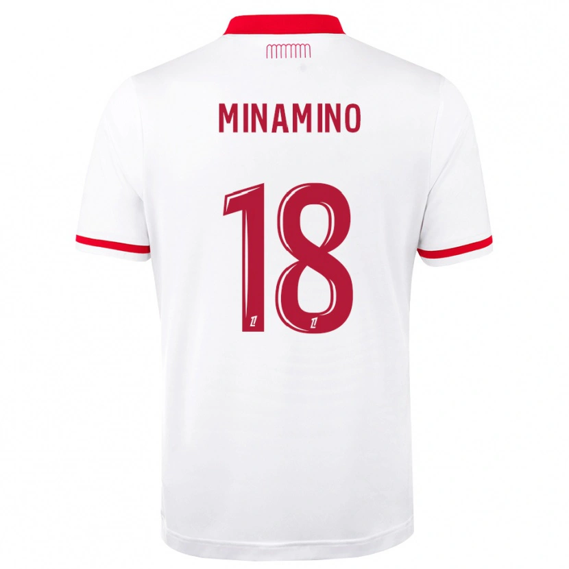 Danxenキッズ南野 拓実#18赤 白ホームシャツ2026/27ジャージーユニフォーム