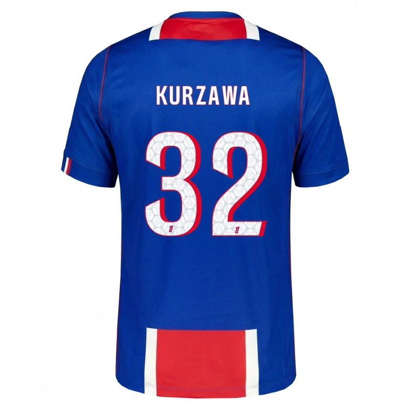 Danxenキッズライヴィン・クルザワ#32赤 白 青ホームシャツ2026/27ジャージーユニフォーム
