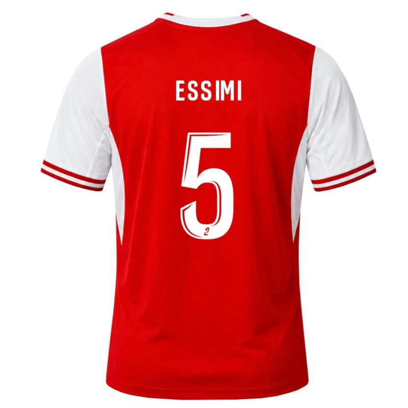 DanxenキッズMarlène Essimi#5赤 白ホームシャツ2026/27ジャージーユニフォーム