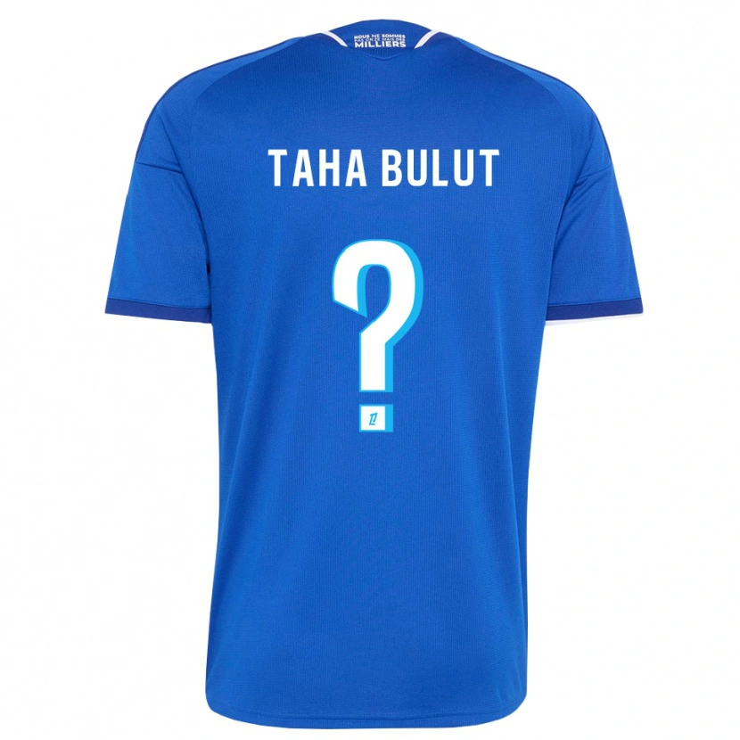 DanxenキッズYunus Taha Bulut#0ロイヤルブルー 白ホームシャツ2026/27ジャージーユニフォーム
