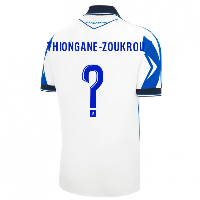 DanxenキッズAckah-Tidiane Zoukrou#0黒 白 青ホームシャツ2026/27ジャージーユニフォーム