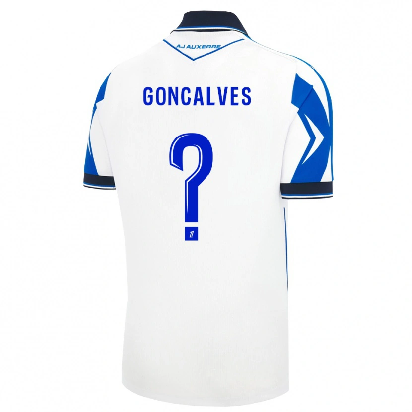 DanxenキッズSorène Goncalves#0黒 白 青ホームシャツ2026/27ジャージーユニフォーム
