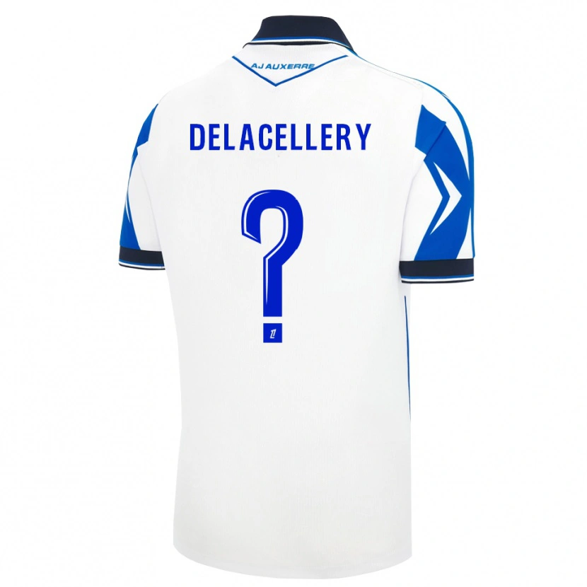 DanxenキッズCoralie Delacellery#0黒 白 青ホームシャツ2026/27ジャージーユニフォーム