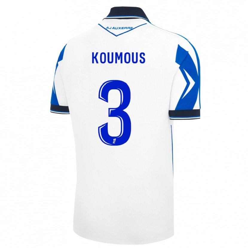 DanxenキッズKen Koumous#3黒 白 青ホームシャツ2026/27ジャージーユニフォーム
