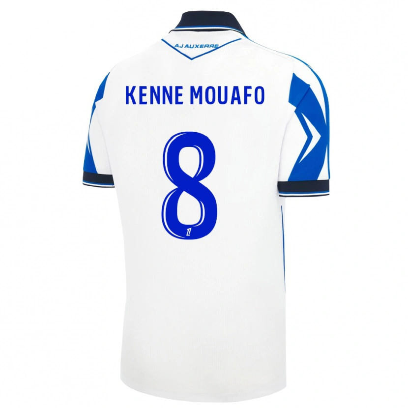 DanxenキッズKilyan Kenne Mouafo#8黒 白 青ホームシャツ2026/27ジャージーユニフォーム
