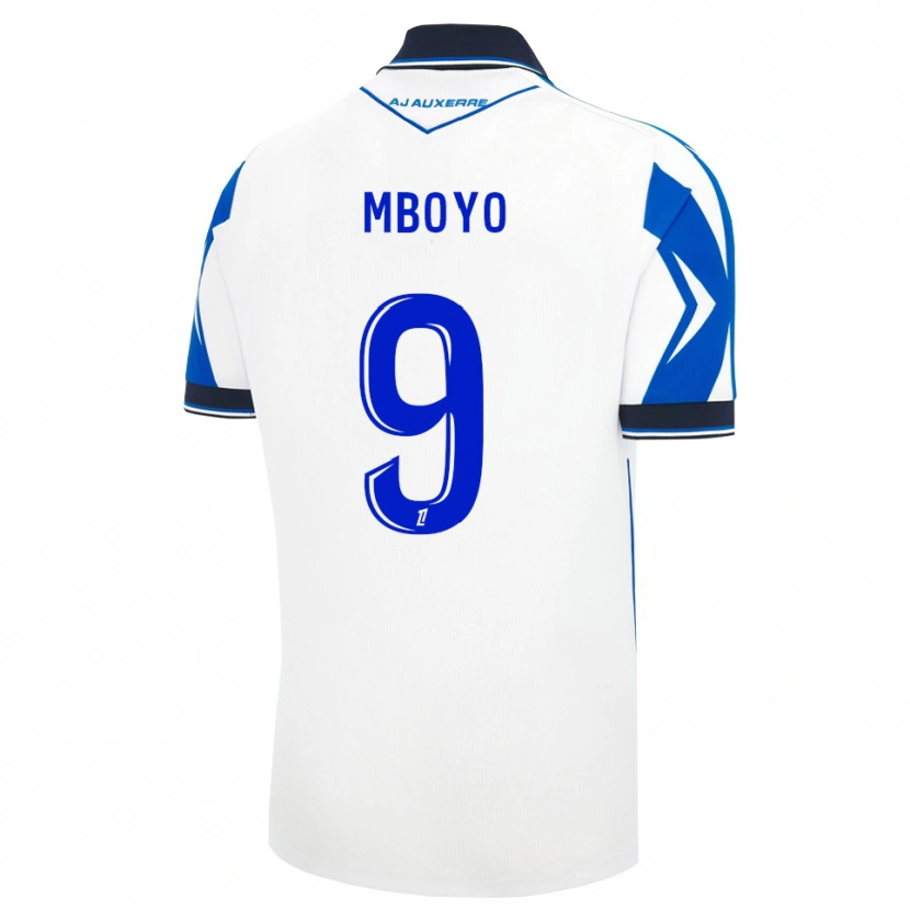 DanxenキッズAndy Mboyo#9黒 白 青ホームシャツ2026/27ジャージーユニフォーム