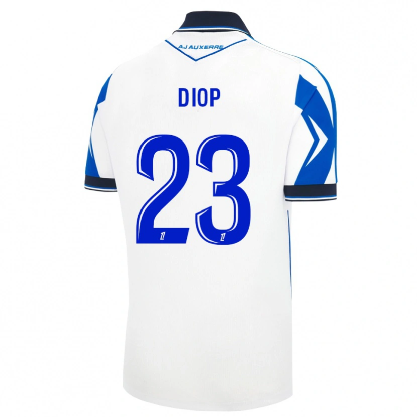 DanxenキッズMamadou Diop#23黒 白 青ホームシャツ2026/27ジャージーユニフォーム