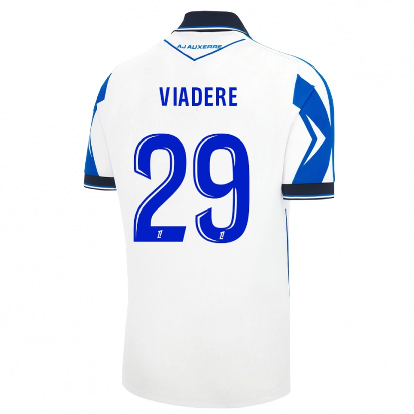 DanxenキッズBen Viadere#29黒 白 青ホームシャツ2026/27ジャージーユニフォーム