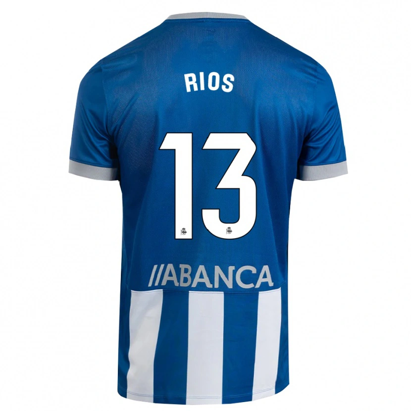 DanxenキッズHugo Rios#13青 グレー 白ホームシャツ2026/27ジャージーユニフォーム