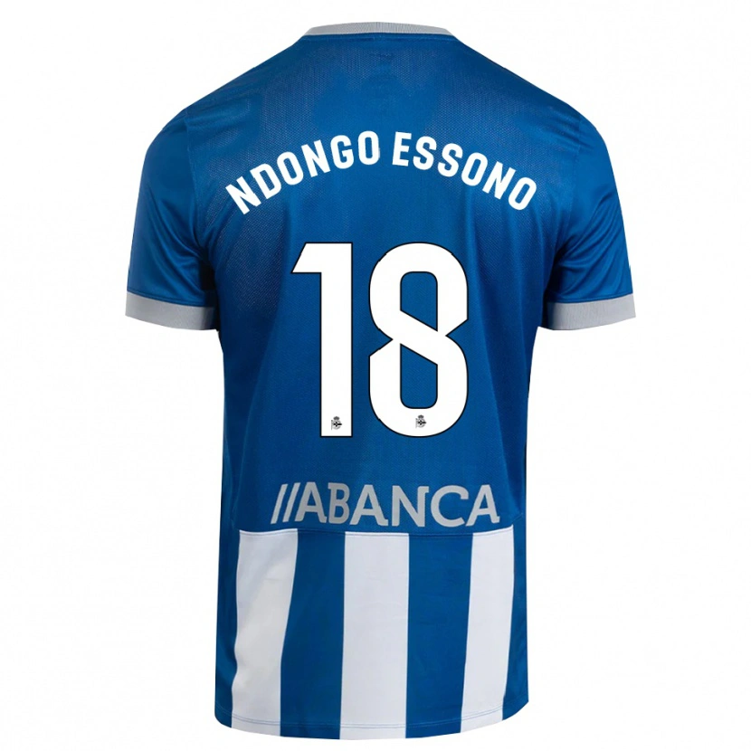 DanxenキッズRodrigue Dipanda#18青 グレー 白ホームシャツ2026/27ジャージーユニフォーム