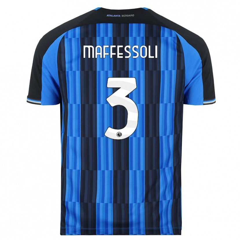 DanxenキッズManuel Maffessoli#3ブルー ブラック レッドホームシャツ2026/27ジャージーユニフォーム