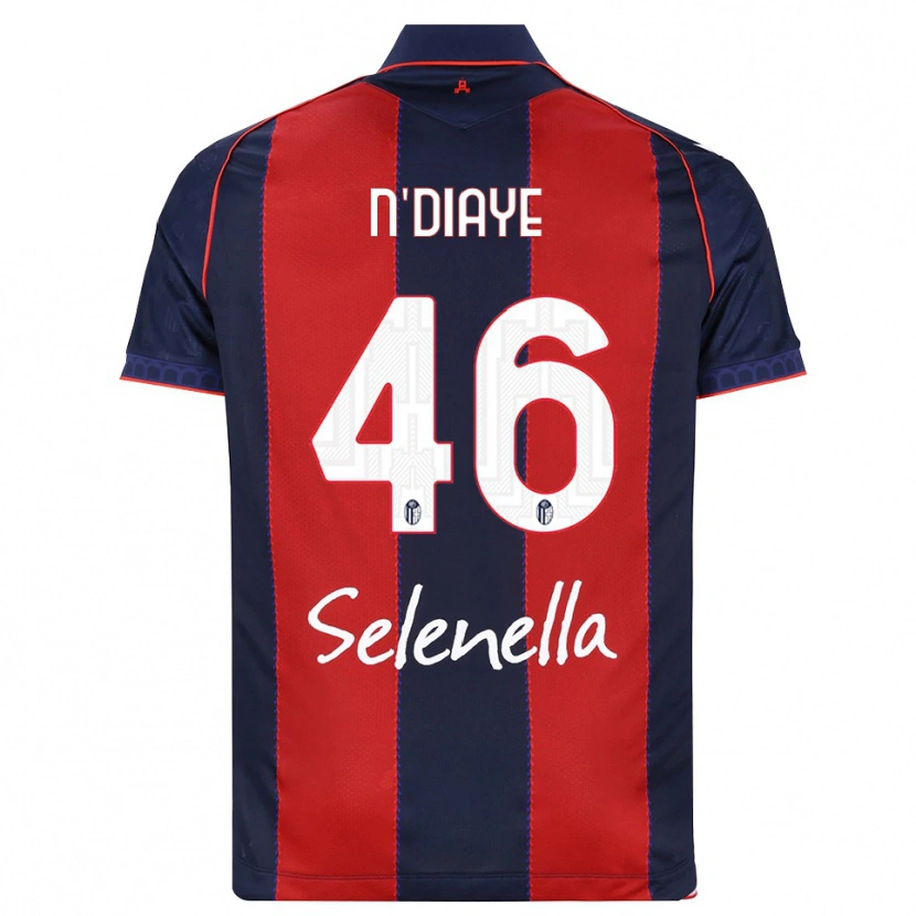 DanxenキッズAntoine N\'Diaye#46ロイヤルブルー レッド ホワイトホームシャツ2026/27ジャージーユニフォーム