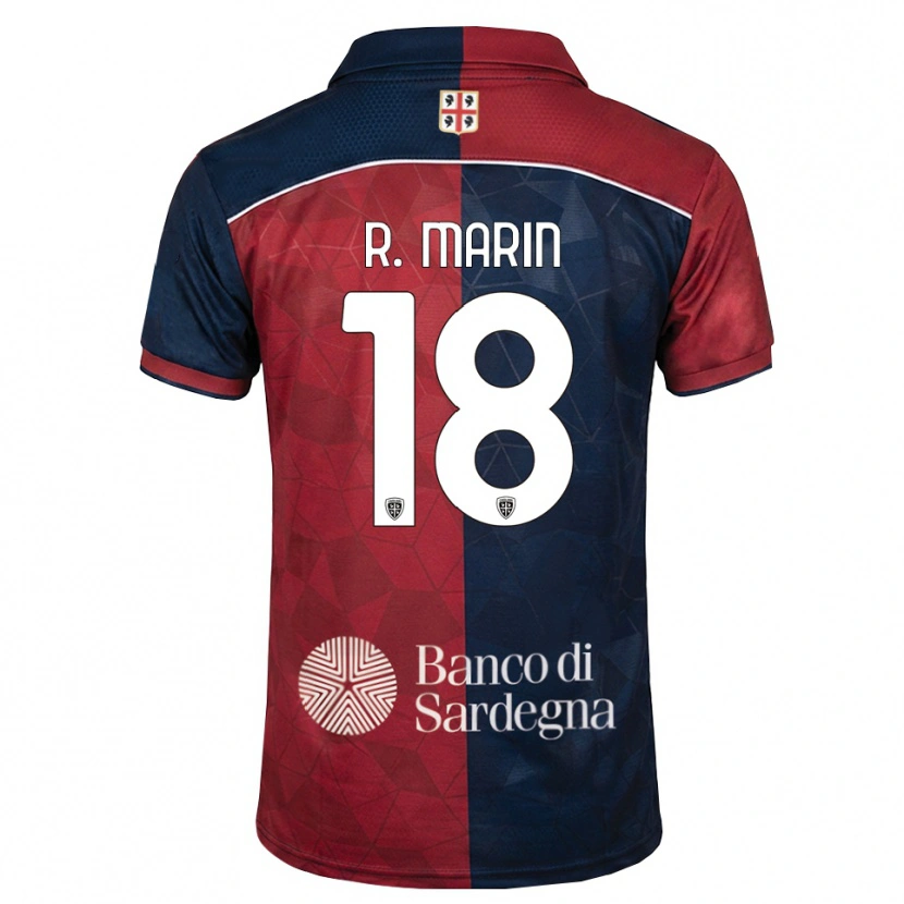 Danxenキッズラズバン・マリン#18バーガンディ ロイヤルブルーホームシャツ2026/27ジャージーユニフォーム