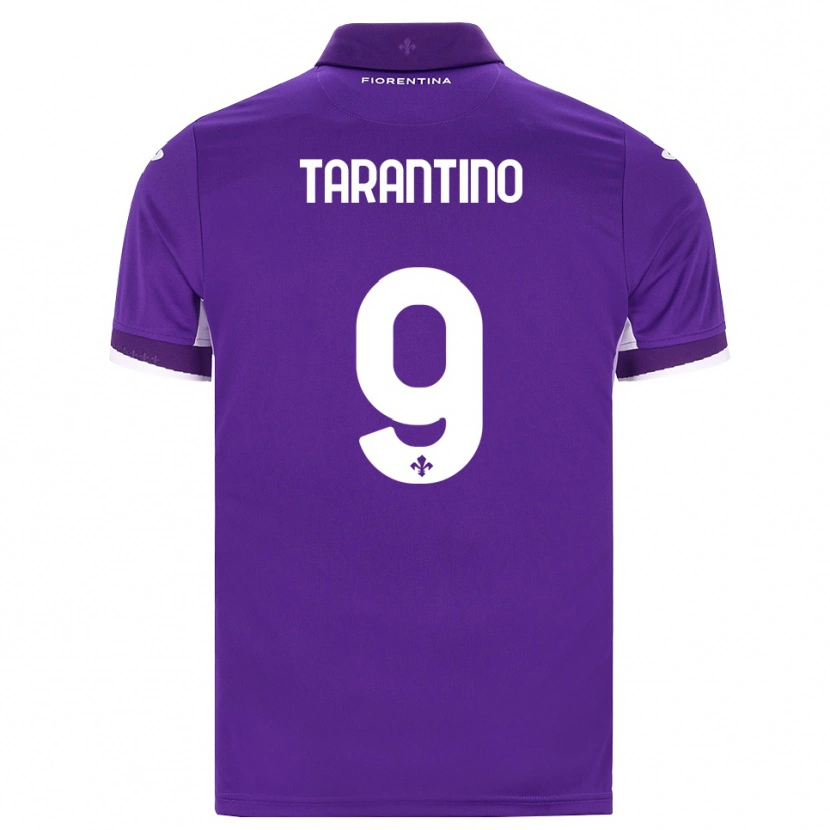 Danxenキッズヤコポ・タランティーノ#9パープル ホワイト ピンクホームシャツ2026/27ジャージーユニフォーム