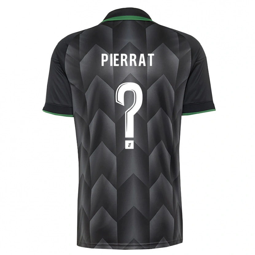 DanxenキッズNino Pierrat#0白 黒 緑アウェイシャツ2026/27ジャージーユニフォーム