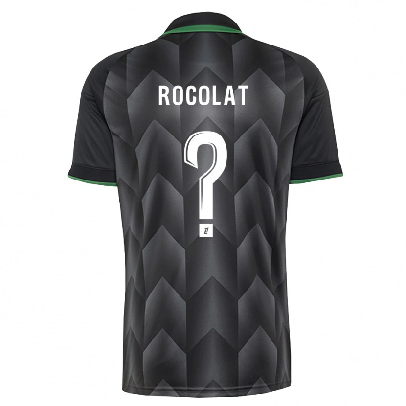 DanxenキッズJaheden Rocolat#0白 黒 緑アウェイシャツ2026/27ジャージーユニフォーム