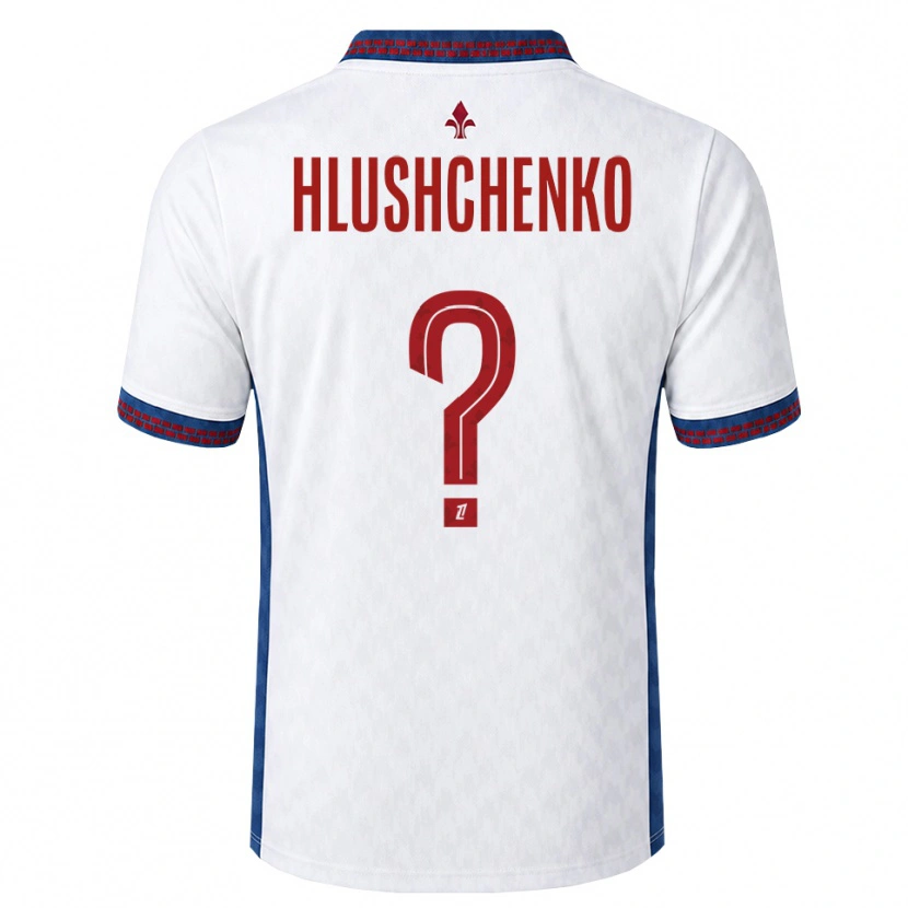 DanxenキッズInna Hlushchenko#0赤 白 青アウェイシャツ2026/27ジャージーユニフォーム