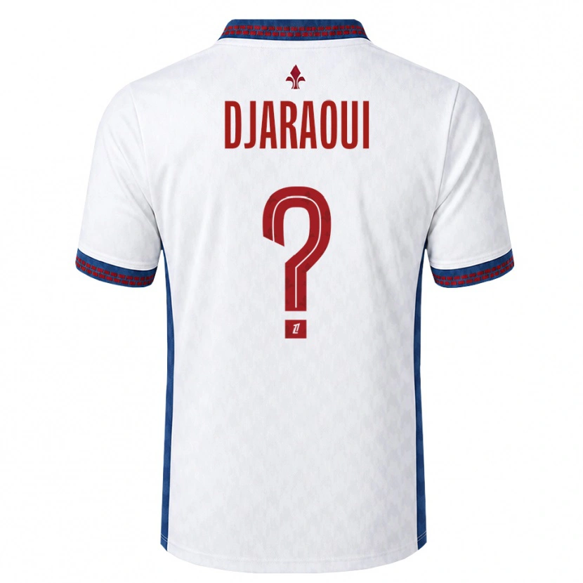 DanxenキッズElmira Djaraoui#0赤 白 青アウェイシャツ2026/27ジャージーユニフォーム