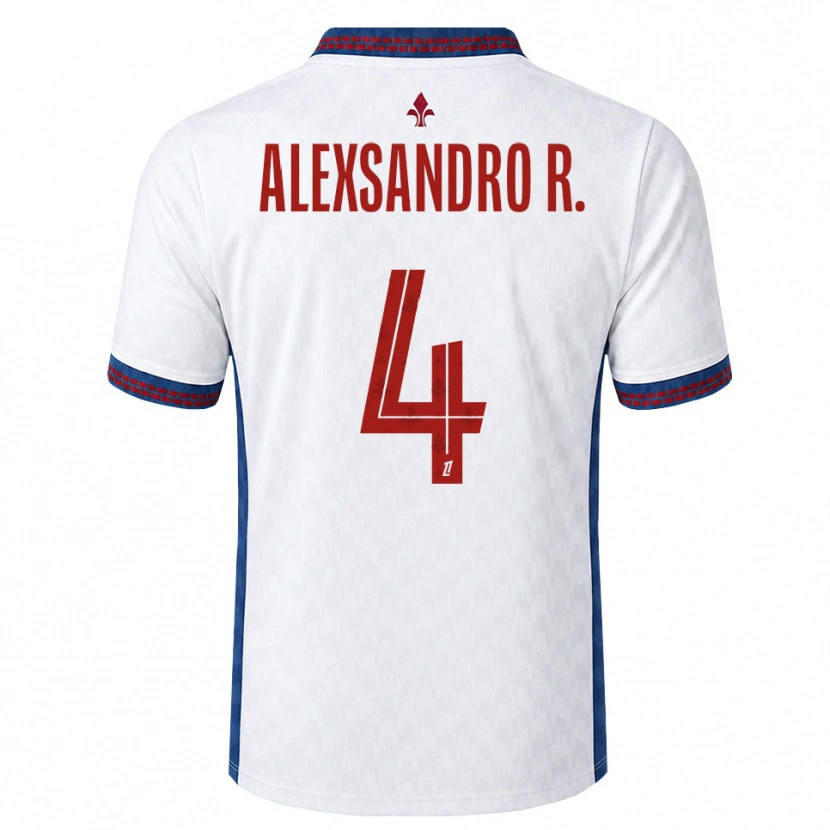 Danxenキッズアレクサンドロ#4赤 白 青アウェイシャツ2026/27ジャージーユニフォーム