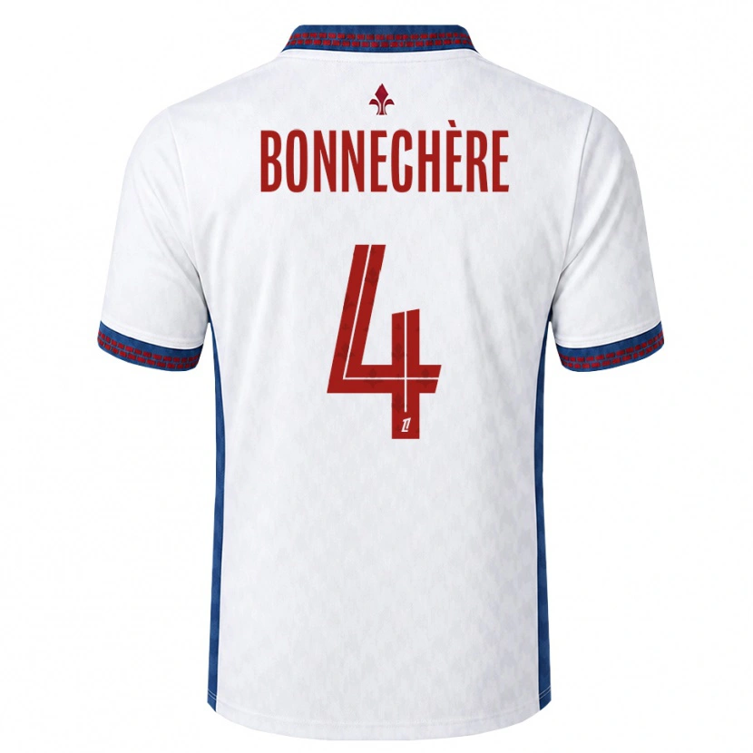 DanxenキッズVictor Bonnechère#4赤 白 青アウェイシャツ2026/27ジャージーユニフォーム