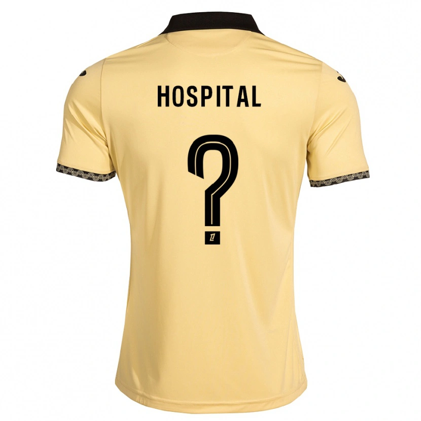 DanxenキッズAlex Hospital#0ナバホホワイト 黒アウェイシャツ2026/27ジャージーユニフォーム