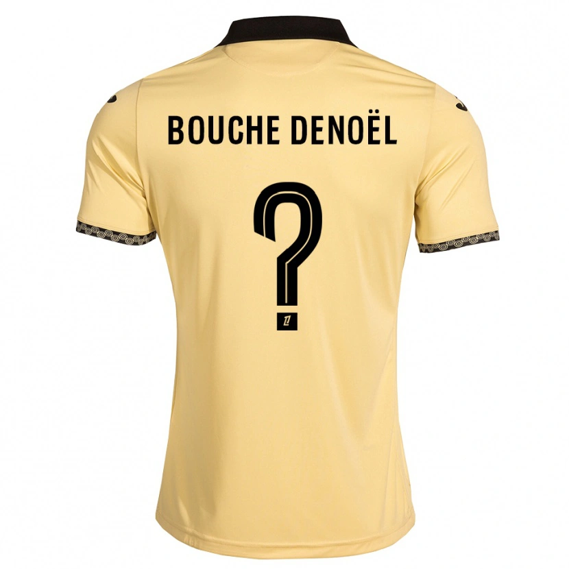 DanxenキッズMax Bouche Denoël#0ナバホホワイト 黒アウェイシャツ2026/27ジャージーユニフォーム