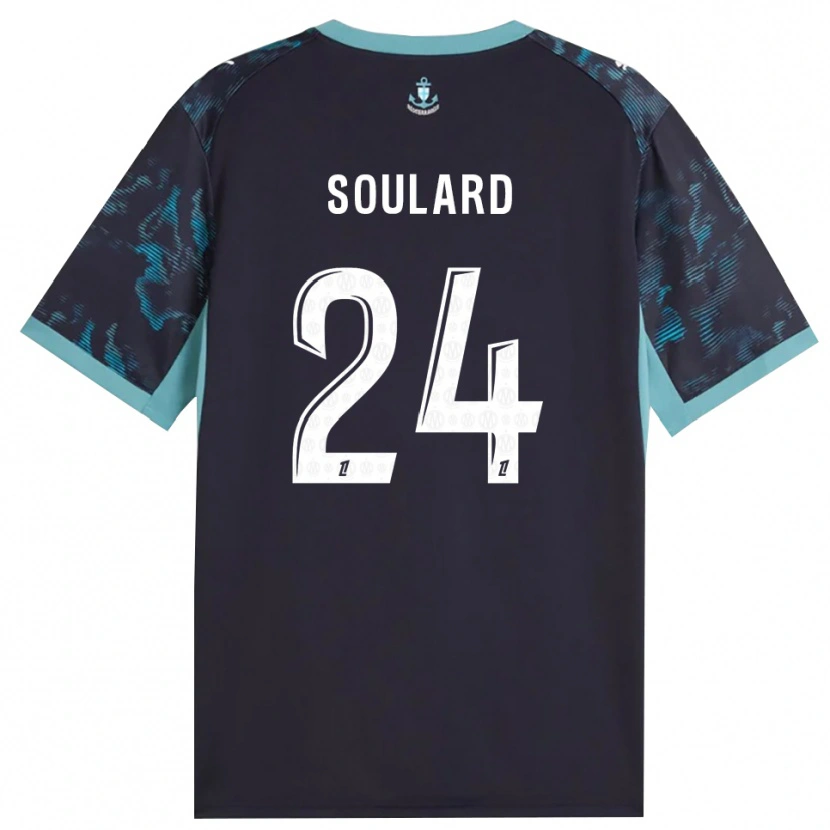 Danxenキッズアマンディーヌ・スーラード#24ペールターコイズ 白 黒アウェイシャツ2026/27ジャージーユニフォーム
