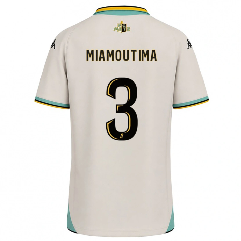DanxenキッズHarly-James Miamoutima#3フローラルホワイト 黒アウェイシャツ2026/27ジャージーユニフォーム