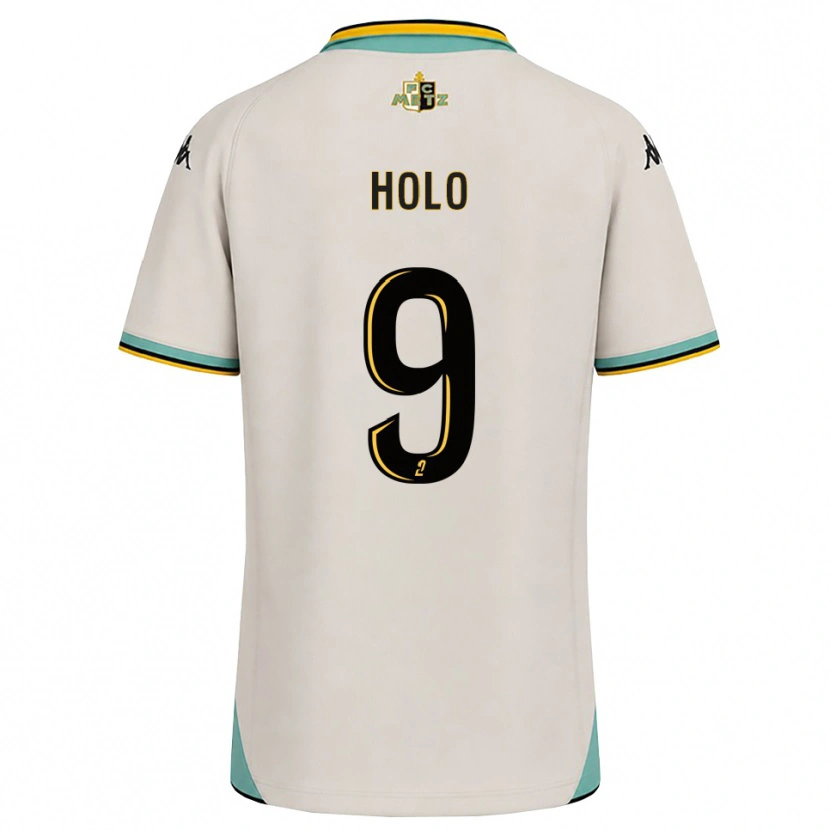 DanxenキッズMathis Holo#9フローラルホワイト 黒アウェイシャツ2026/27ジャージーユニフォーム