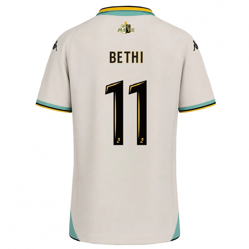 DanxenキッズMélissa Bethi#11フローラルホワイト 黒アウェイシャツ2026/27ジャージーユニフォーム
